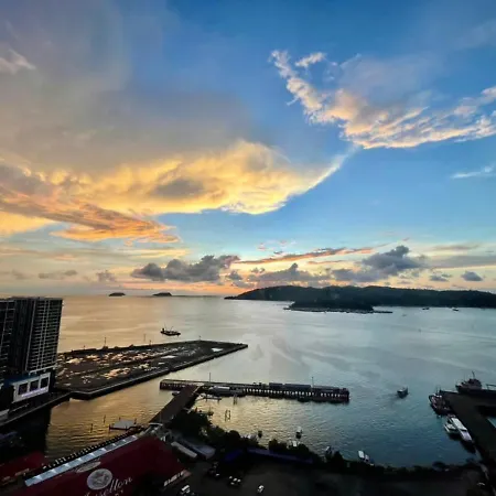 Petronella Suites Apartment @ Jesselton Quay Kota Kinabalu Exterior photo